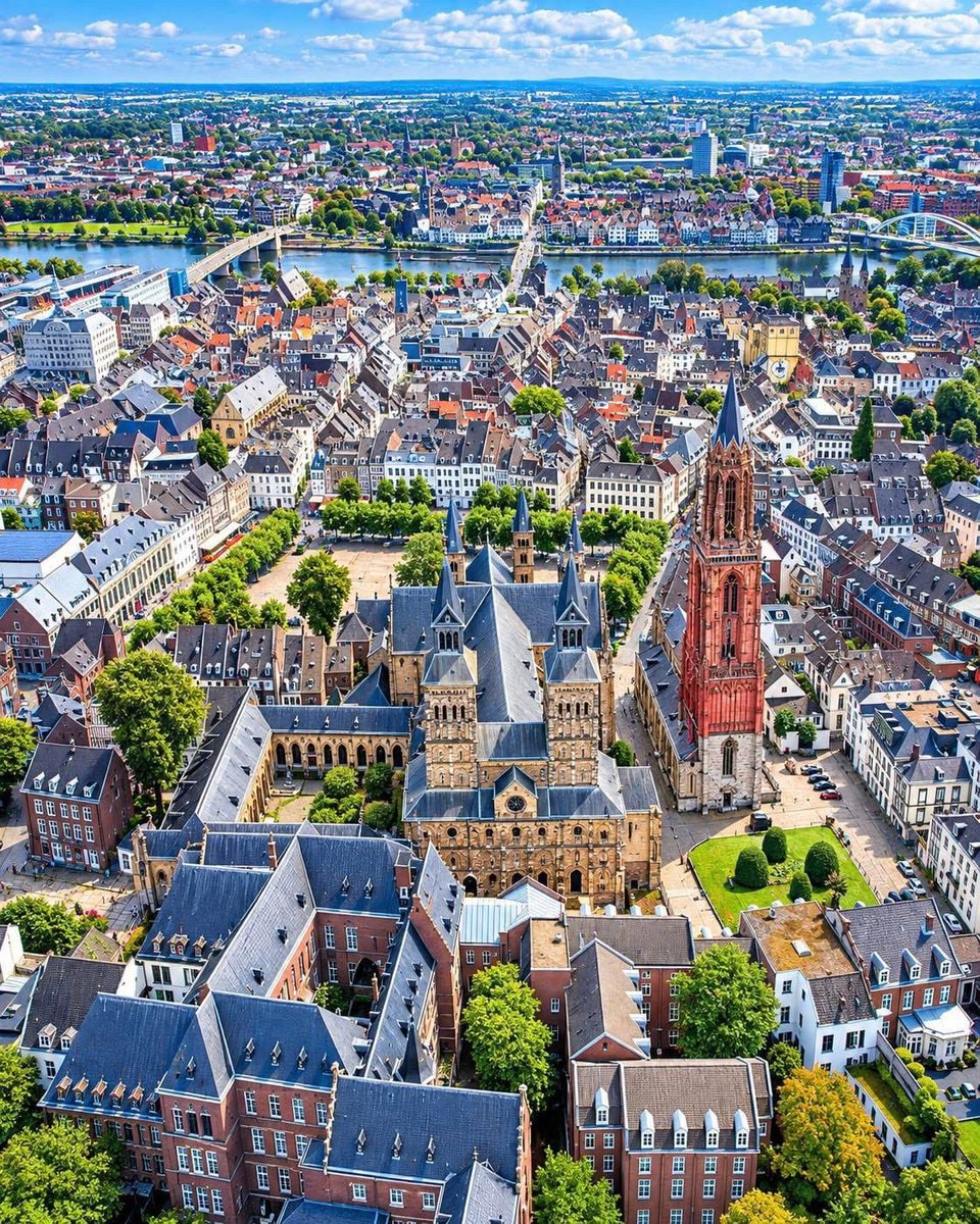 Maastricht aerial view