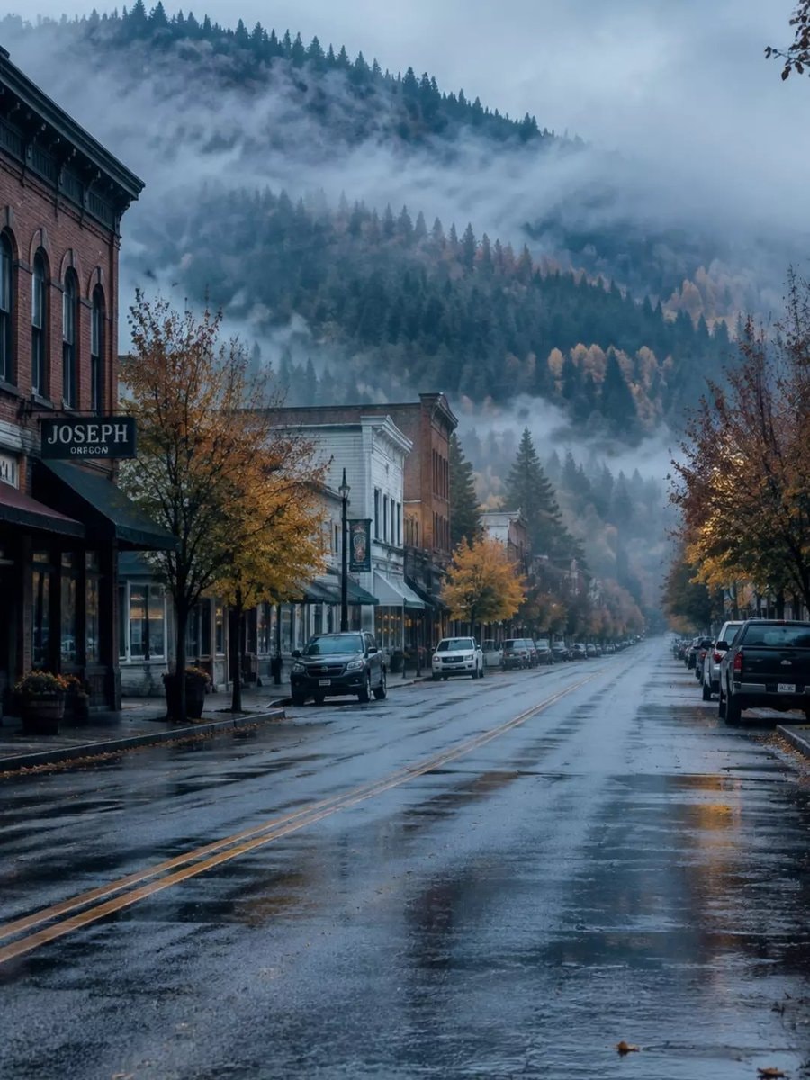 Oregon street scene
