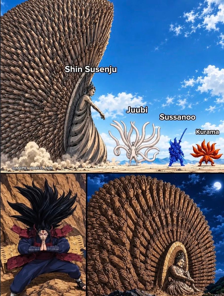 Hashirama power level fan art