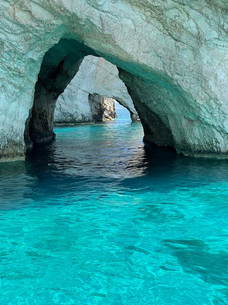 Zakynthos Greece sea caves