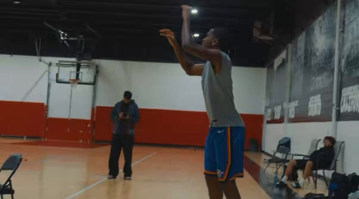 Shai Gilgeous-Alexander Cason Wallace Jared McCain gym workout Shai Gilgeous-Alexander Cason Wallace Jared McCain gym workout