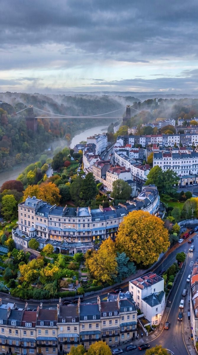 Bristol England cityscape