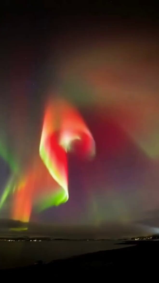 Aurora Borealis timelapse