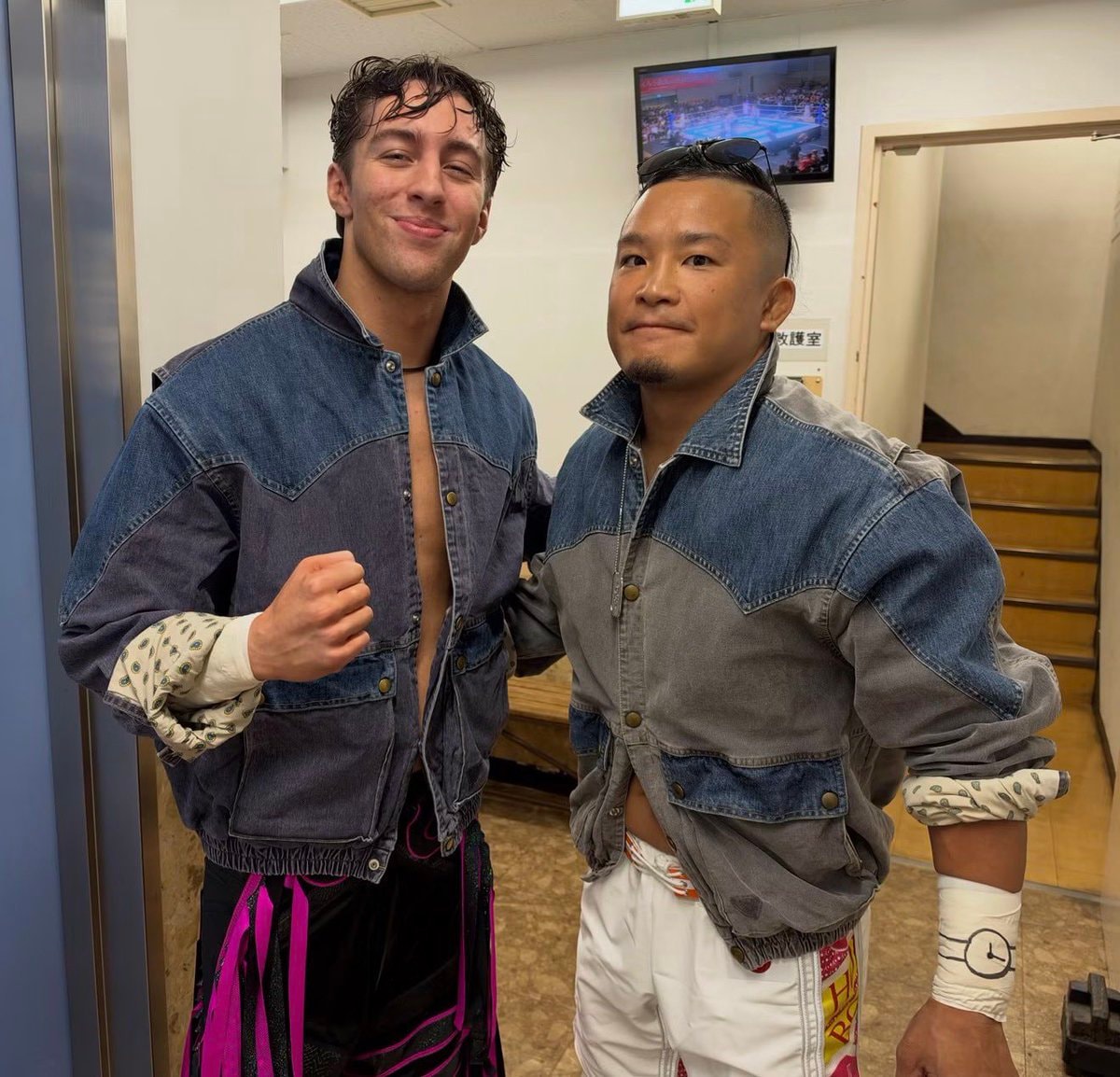 Nick Wayne and KUSHIDA Super Jr. Tag League