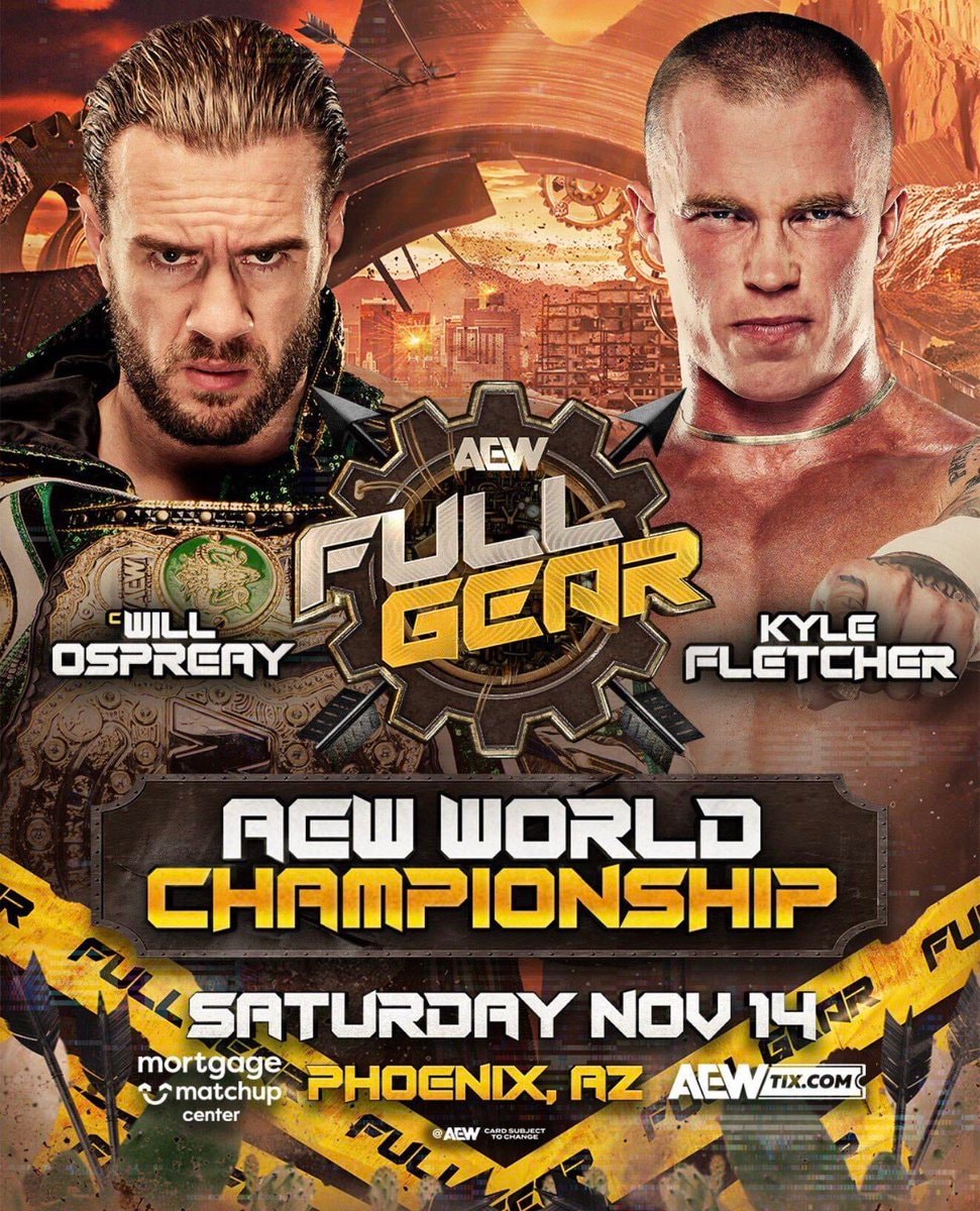 Kyle Fletcher vs Will Ospreay Full Gear