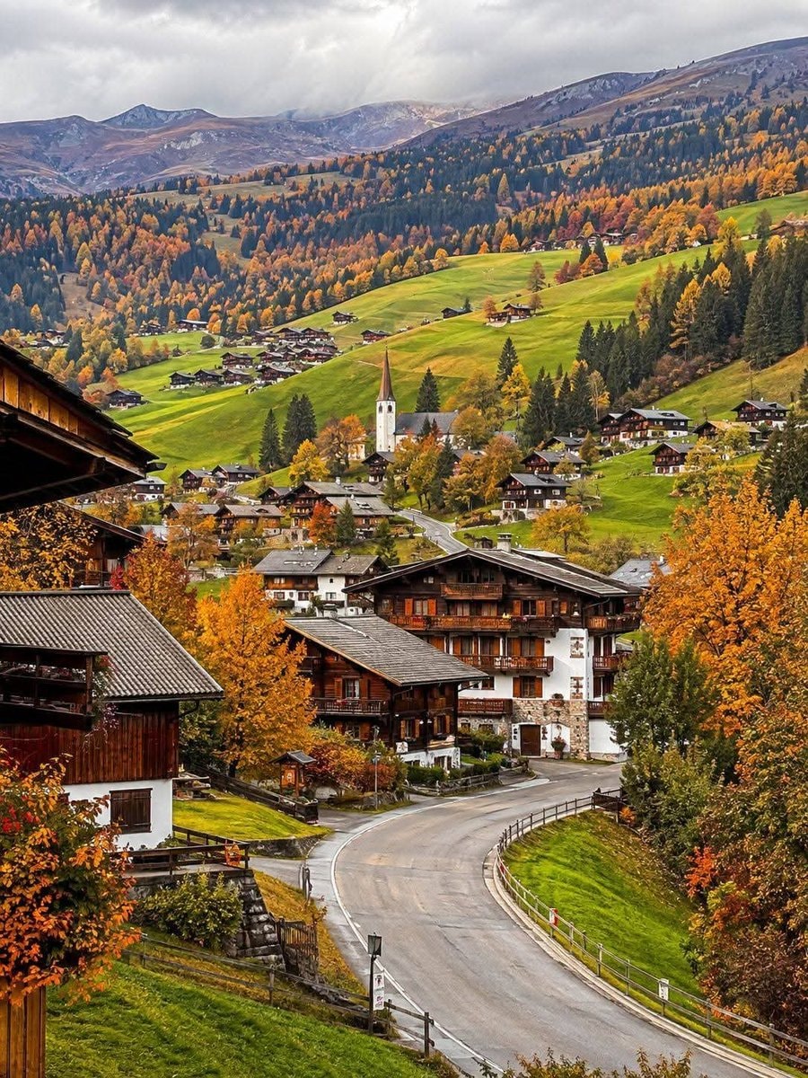 Alpbach Austria autumn valley