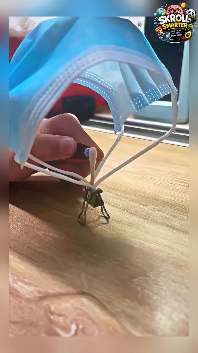 DIY craft project parachute