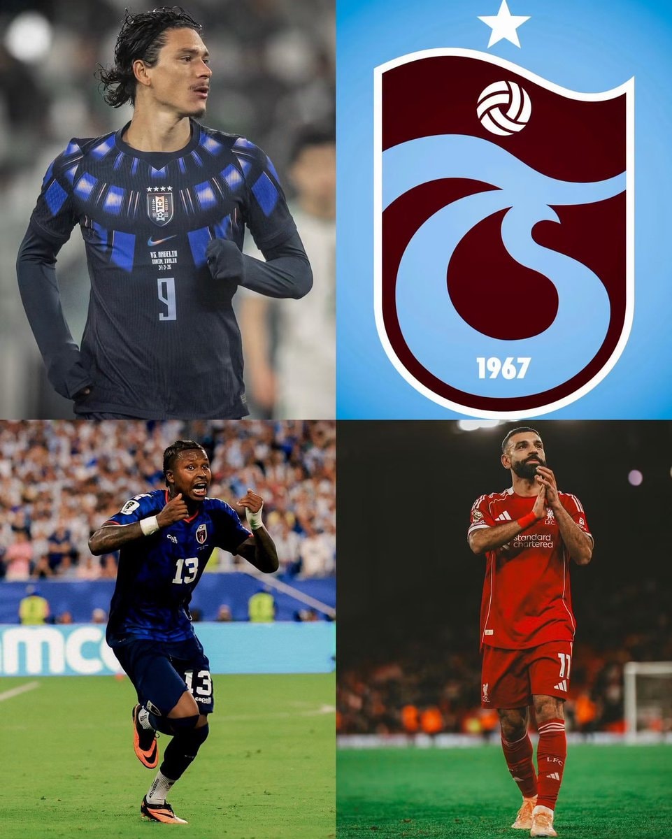 Trabzonspor attacking trio