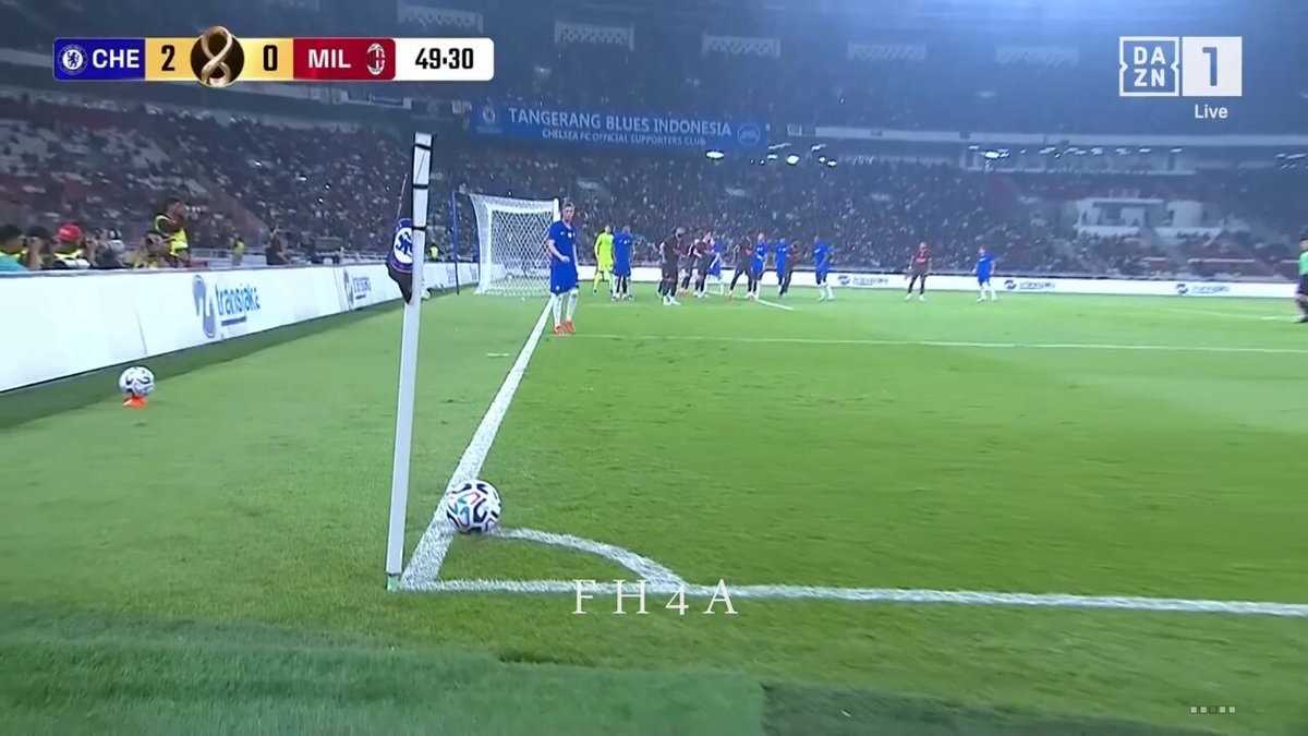 Chelsea AC Milan Caicedo goal