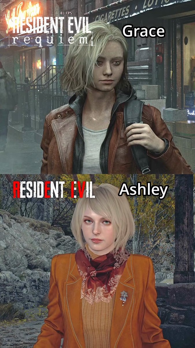Grace vs Ashley Resident Evil