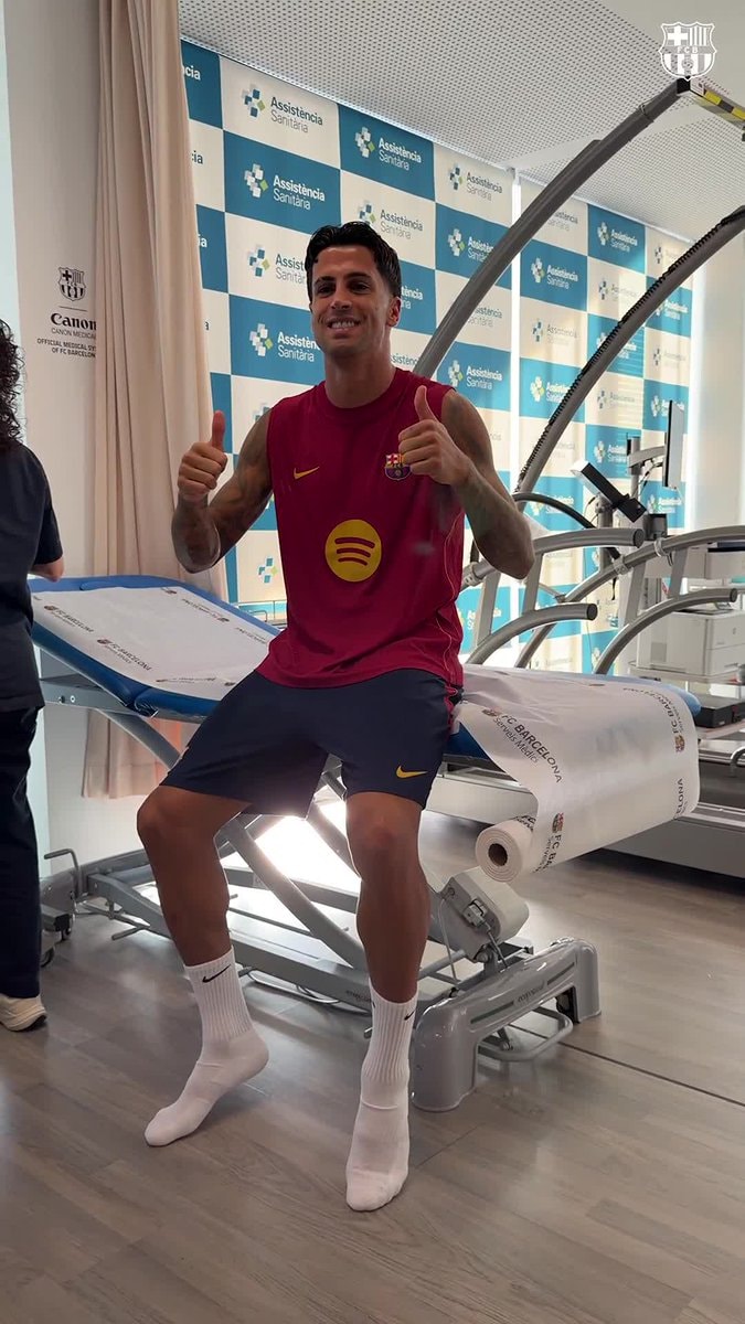 Joao Cancelo Barcelona medical