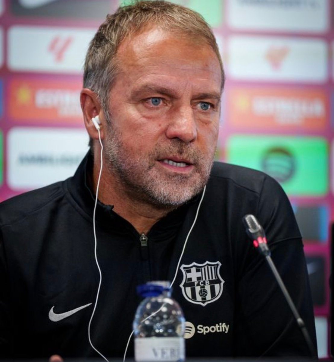 Hansi Flick FC Barcelona press conference