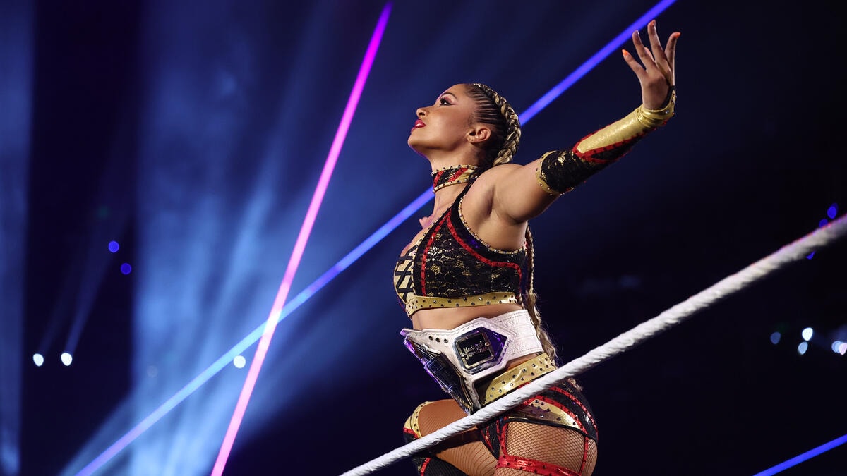 Kelani Jordan WWE Raw debut moment