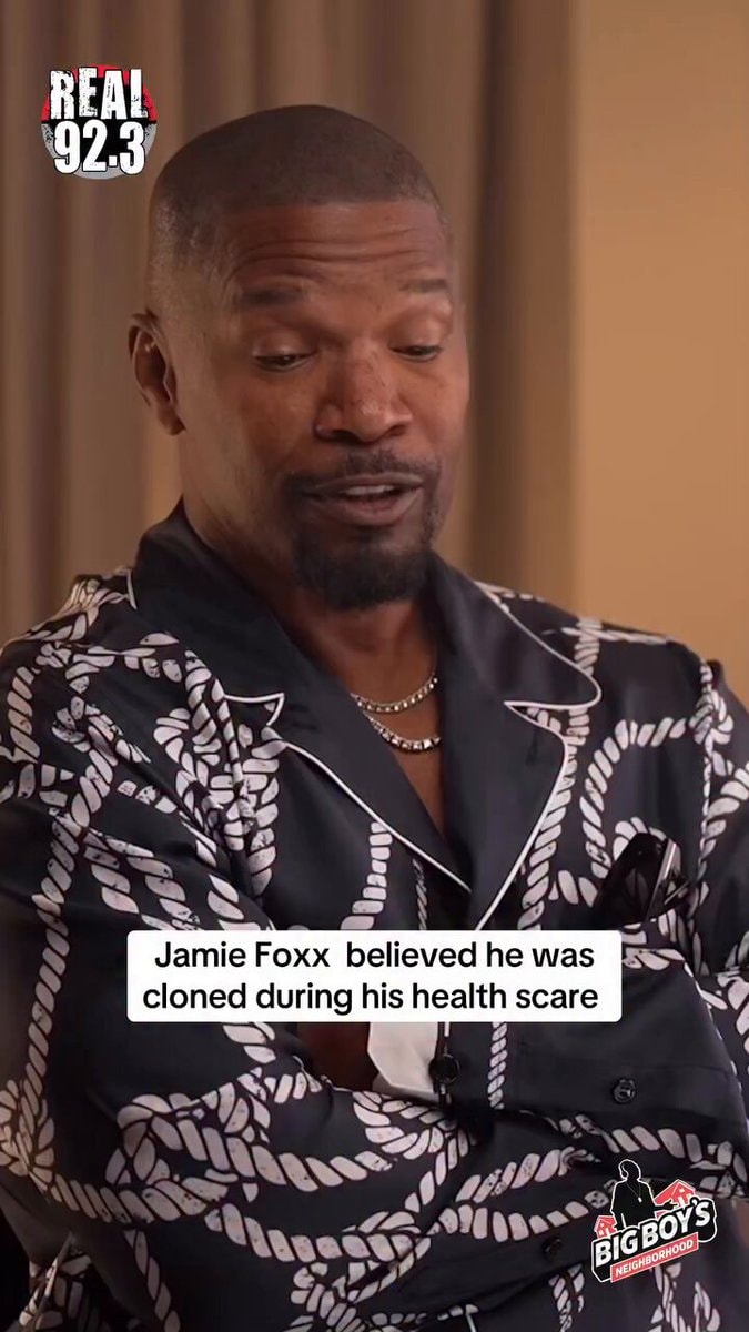 Jamie Foxx cloned belief interview
