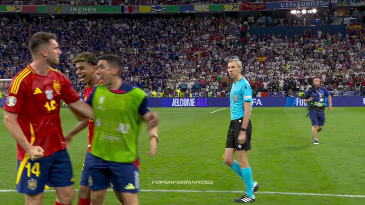Lamine Yamal vs France Euro 2024
