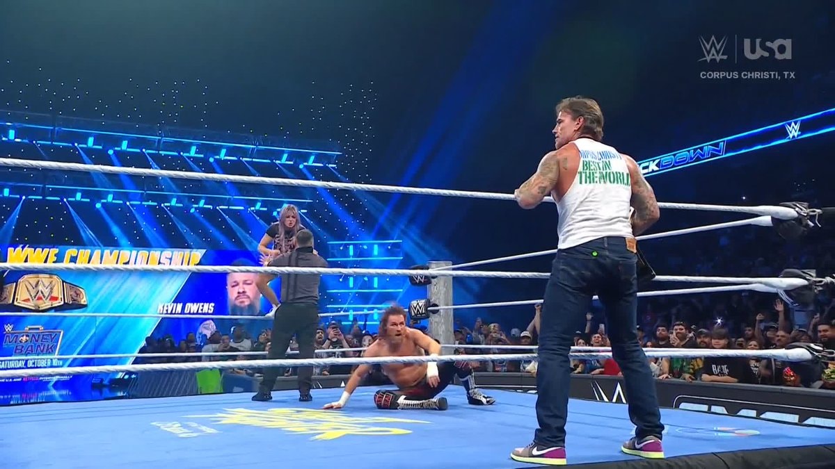 CM Punk costs Kevin Owens WWE Championship CM Punk costs Kevin Owens WWE Championship