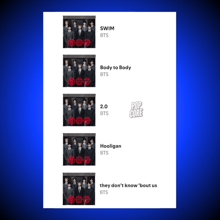 BTS ARIRANG Global Spotify record (photo 2 of 2)