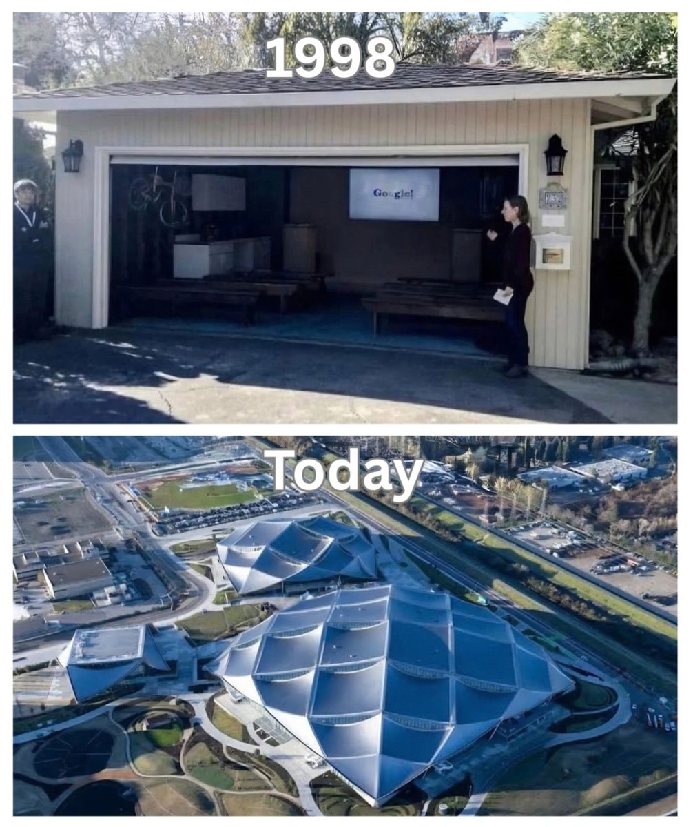 Google 1998 vs today