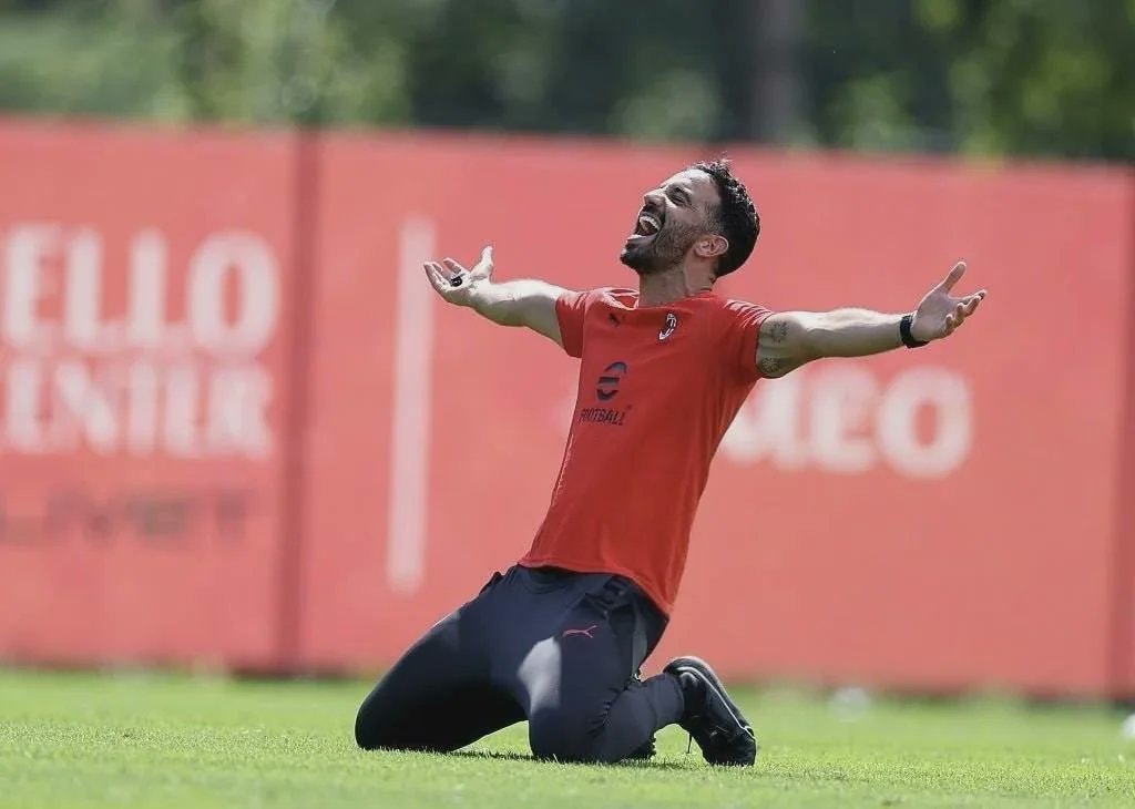 AC Milan emotional moment