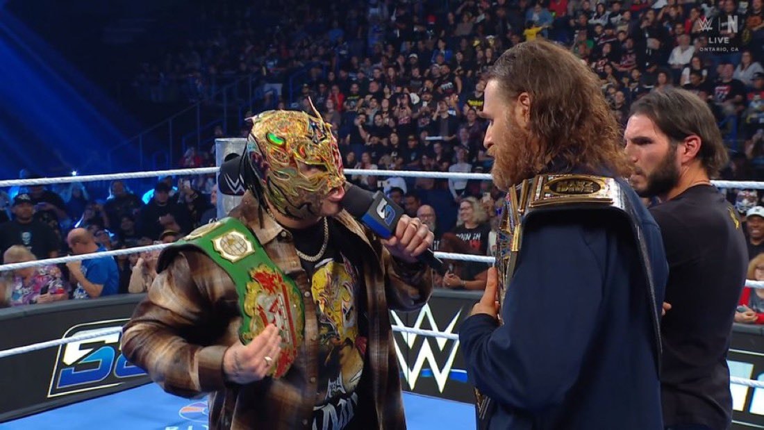 Rey Fenix warns Sami Zayn on SmackDown Rey Fenix warns Sami Zayn on SmackDown