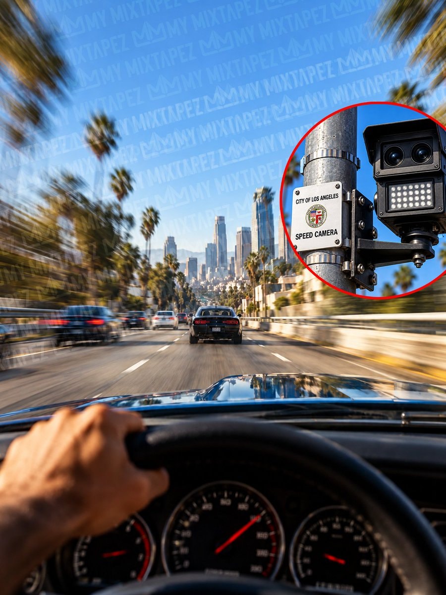 LA speed cameras launch October 26