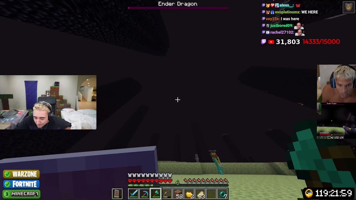 Lacy and Marlon gaming marathon