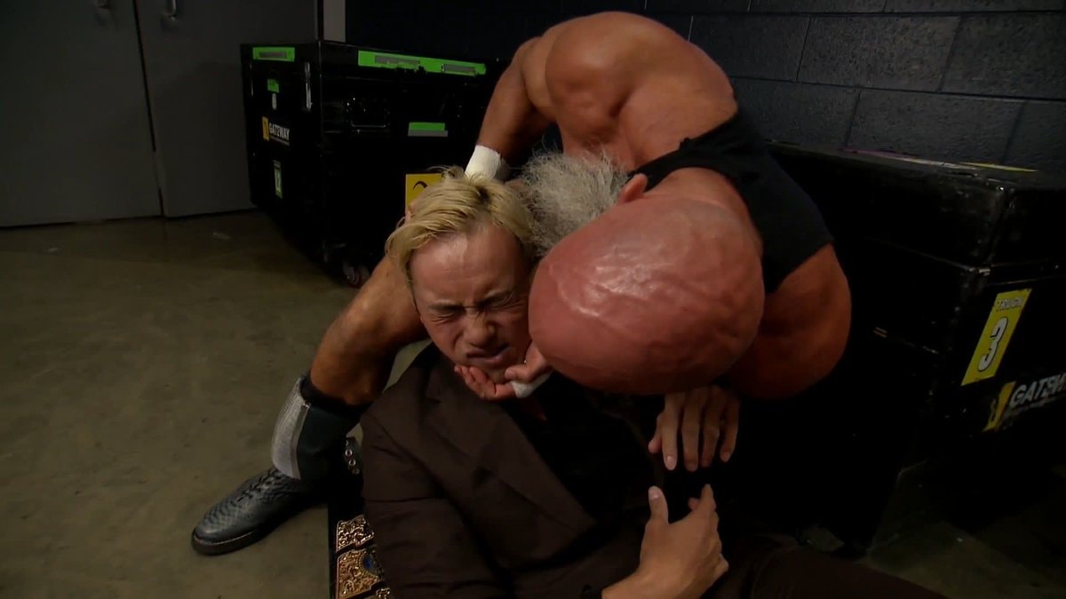 Okada calls out Ciampa before attack