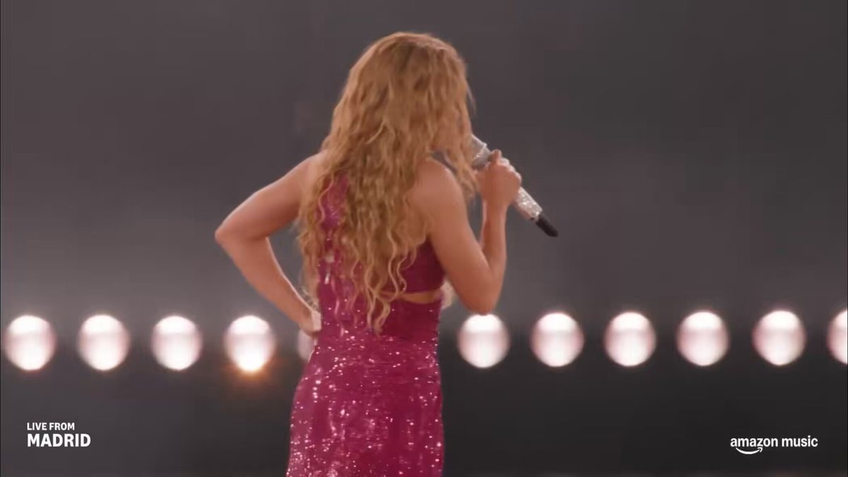 Shakira live from Madrid