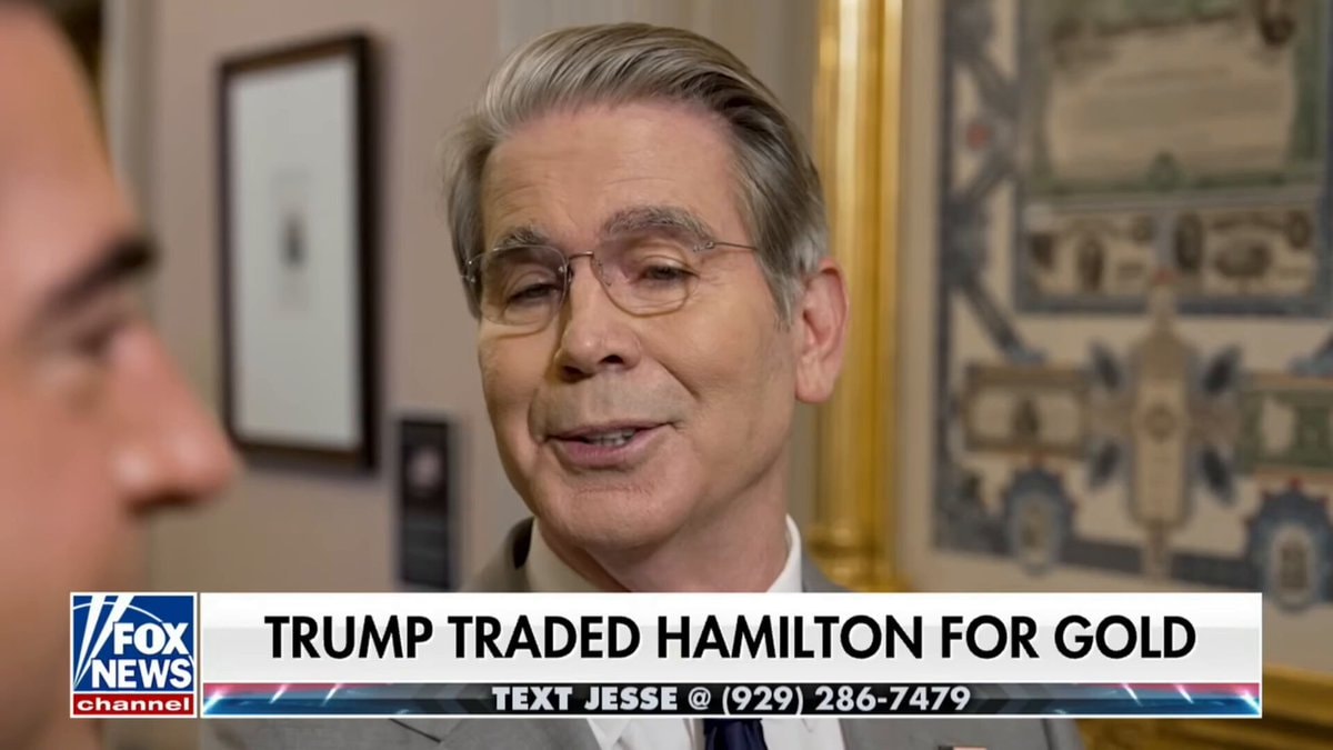 Scott Bessent Fort Knox gold confirmation