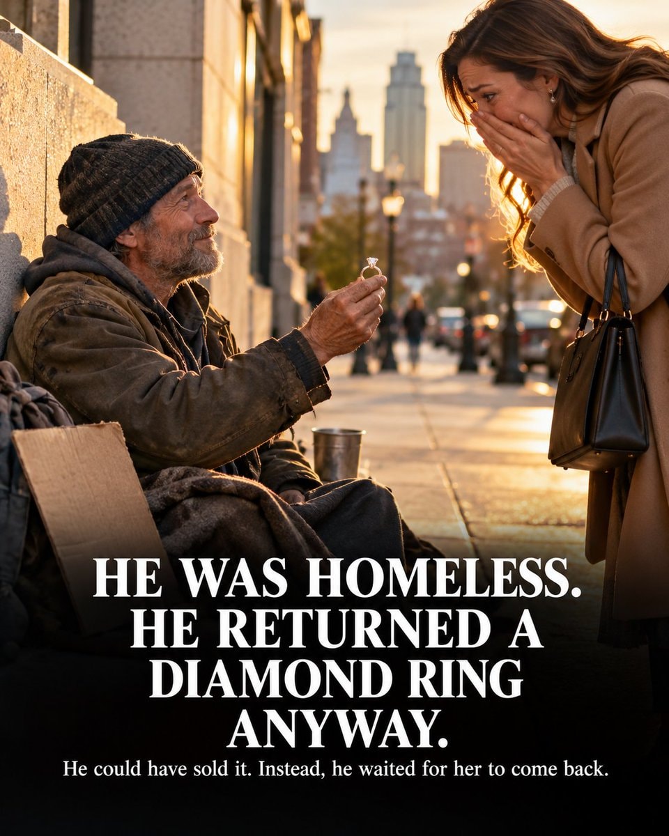 Billy Ray Harris returns diamond ring