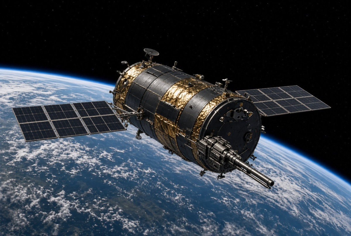 Almaz space station Kartech cannon