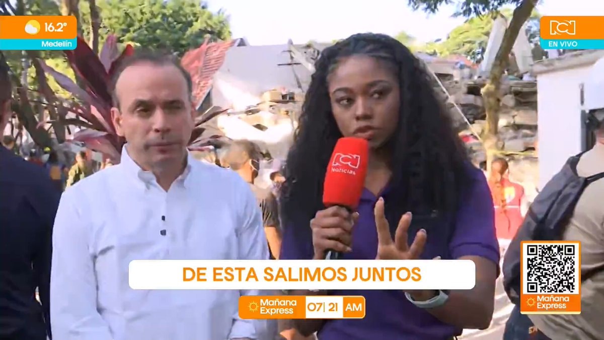 Cali mayor confirms contact with trapped survivor after Colombia quake