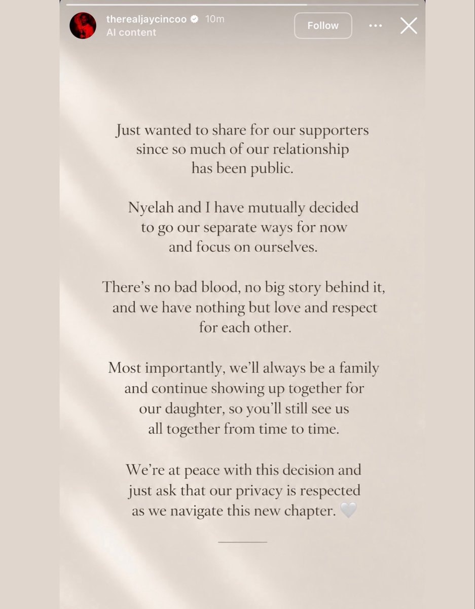Jay Cinco and Lala Baptiste breakup (photo 2 of 2)