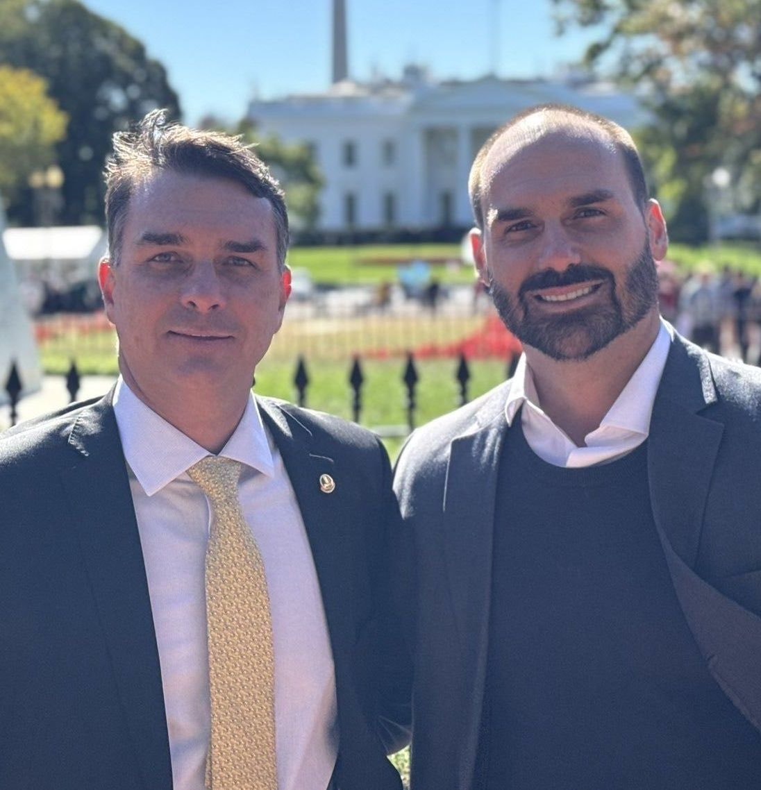 Flávio and Eduardo Bolsonaro barred from prison visits Flávio and Eduardo Bolsonaro barred from prison visits