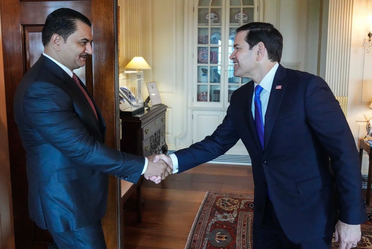 Marco Rubio meets Saddam Haftar