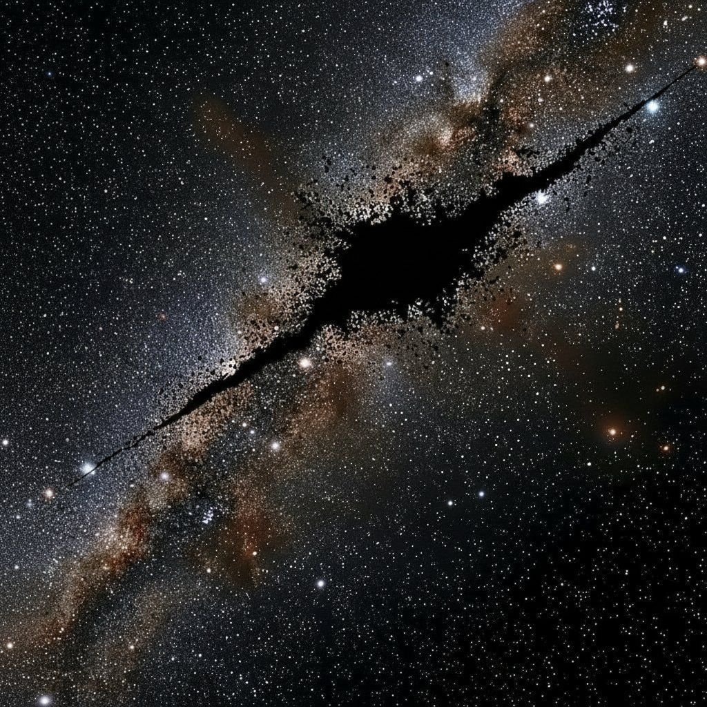 Mysterious force crosses the Milky Way