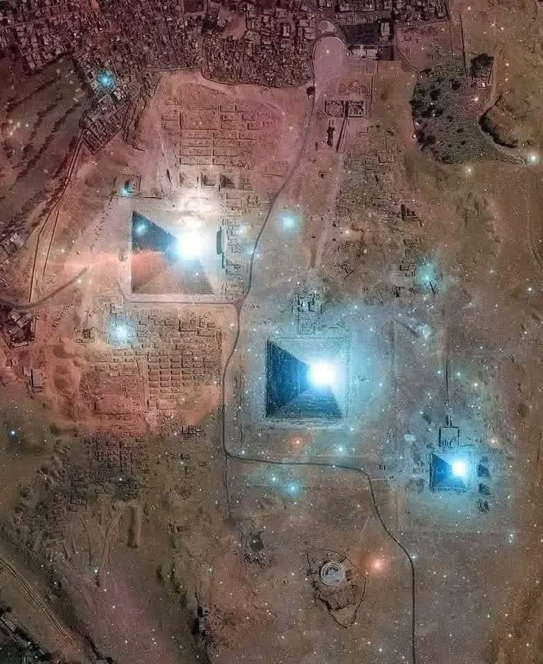 orions belt and Giza pyramids orions belt and Giza pyramids