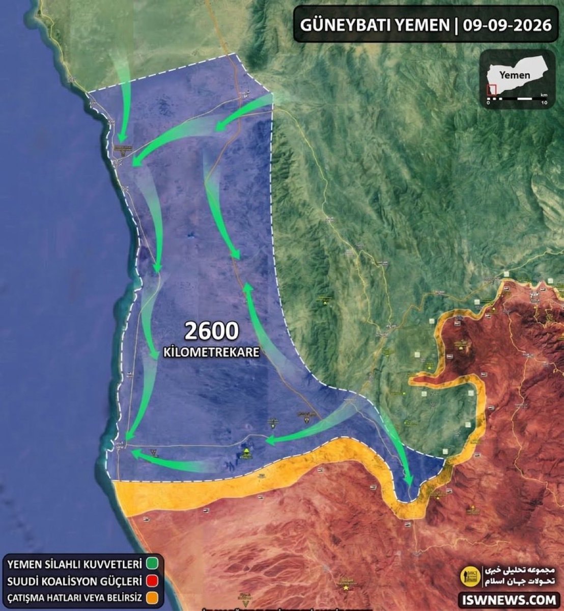 Houthi advances near Mokha and Bab al-Mandab