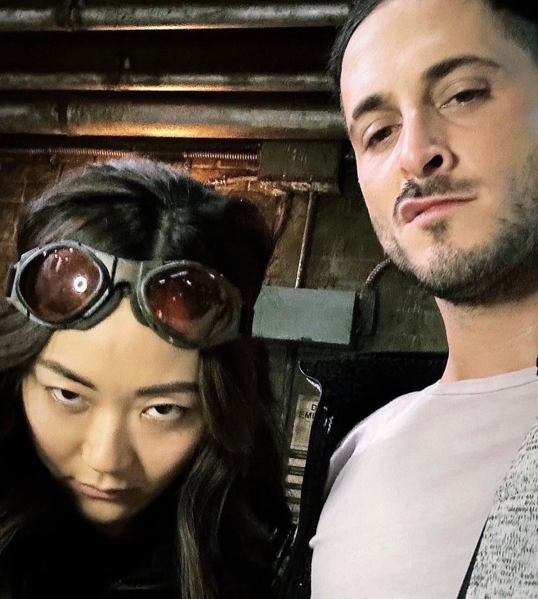 Karen Fukuhara Tomer Capone The Boys chair (photo 1 of 2)