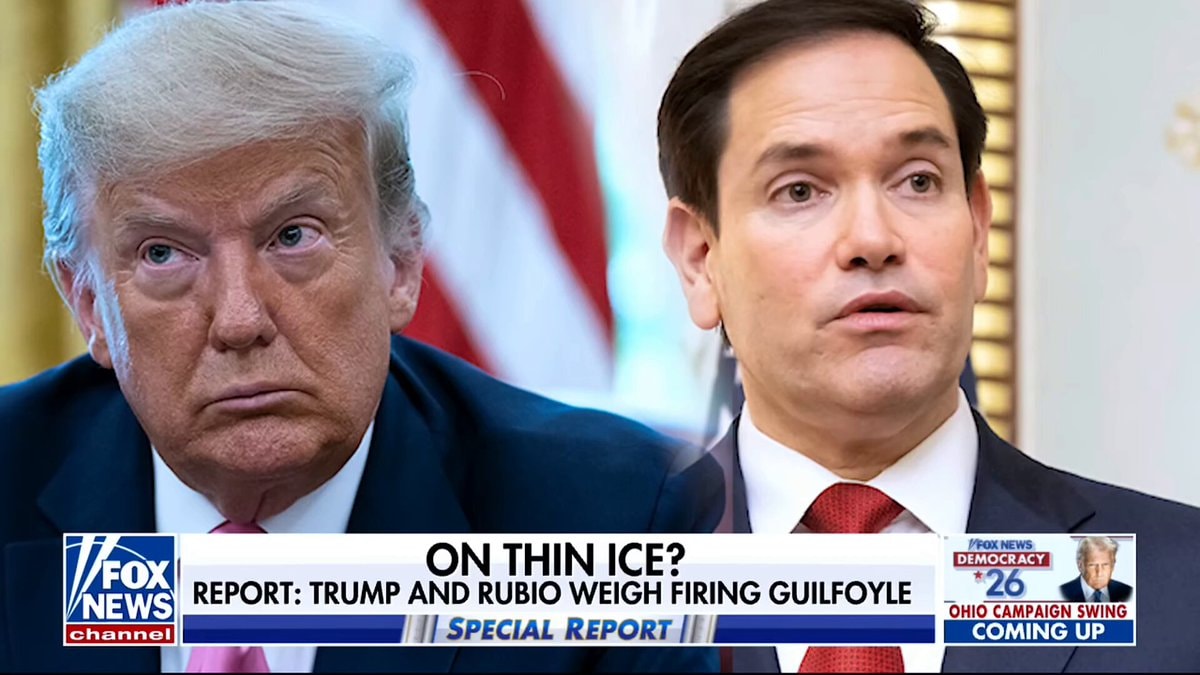 Trump and Rubio weigh firing Guilfoyle