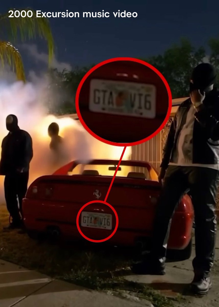 Travis Scott GTA VI tease (photo 2 of 2)