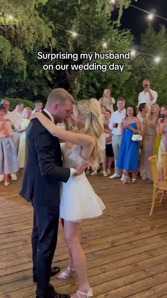 wedding day surprise reaction 🥹❤️