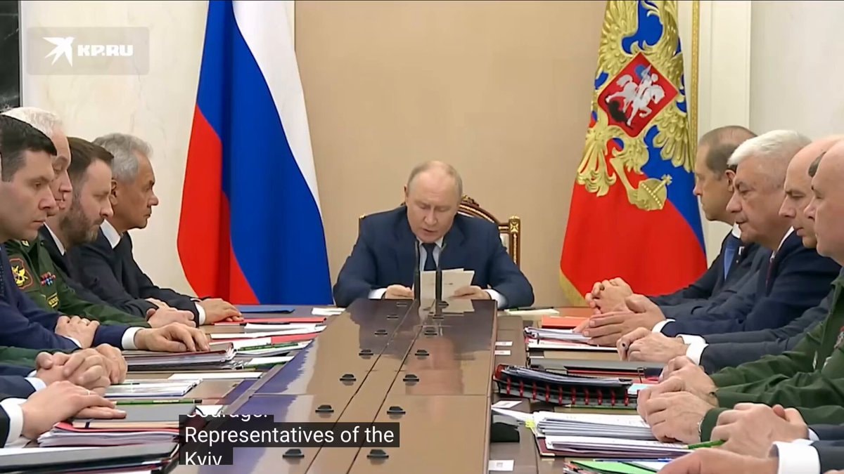 Putin on Kyiv peace talks