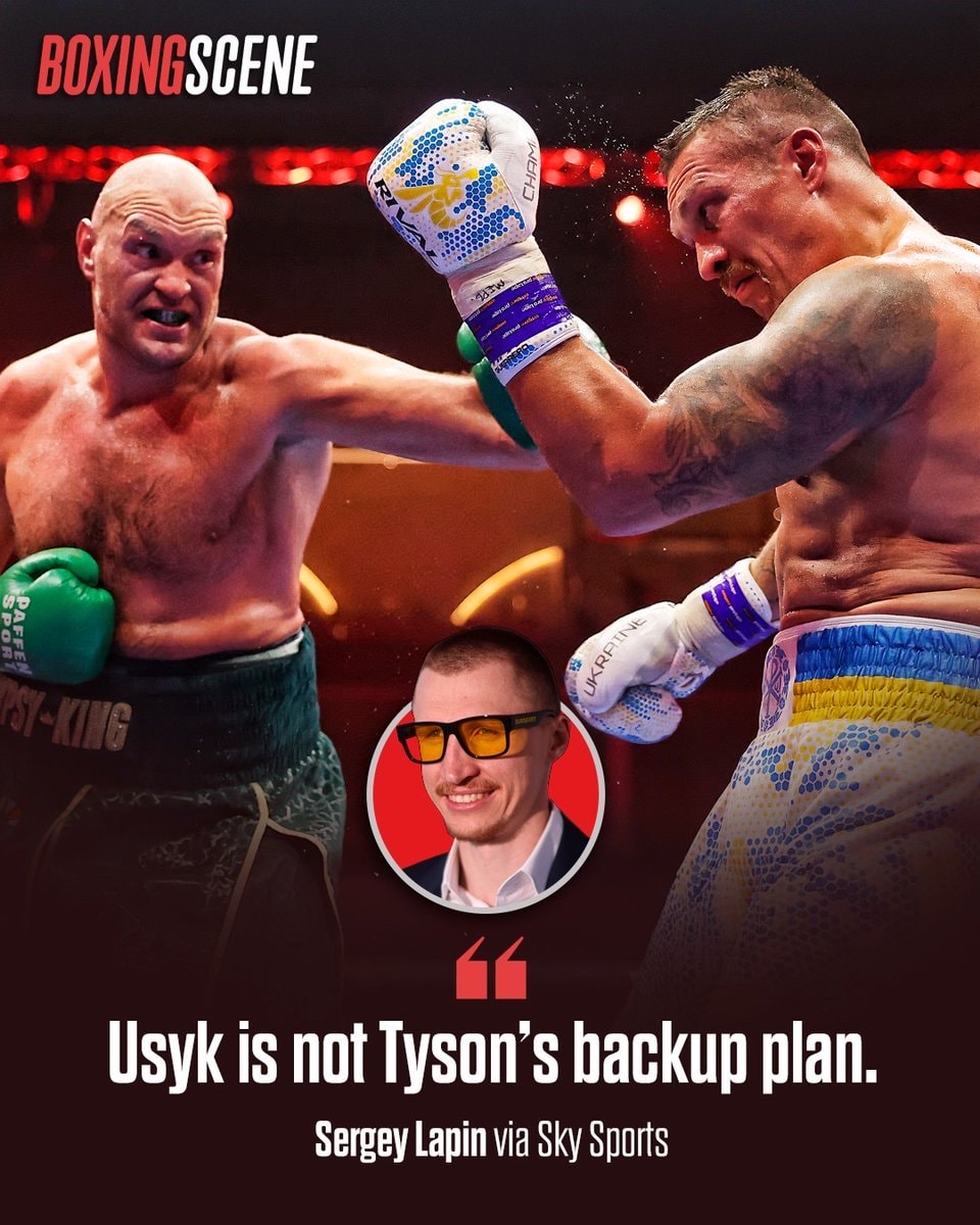 Sergey Lapin on Usyk vs Fury