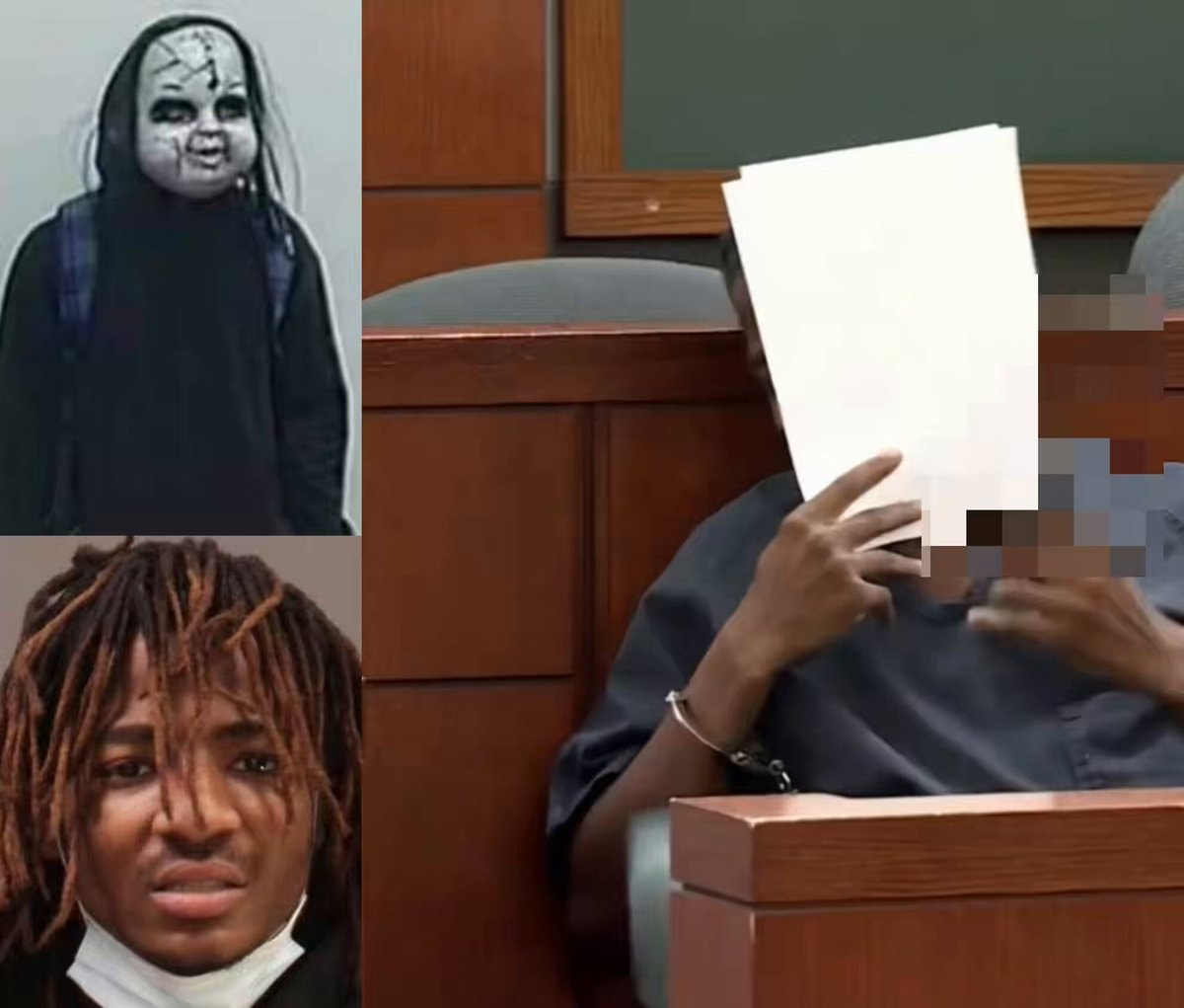 Chucky suspect court smile