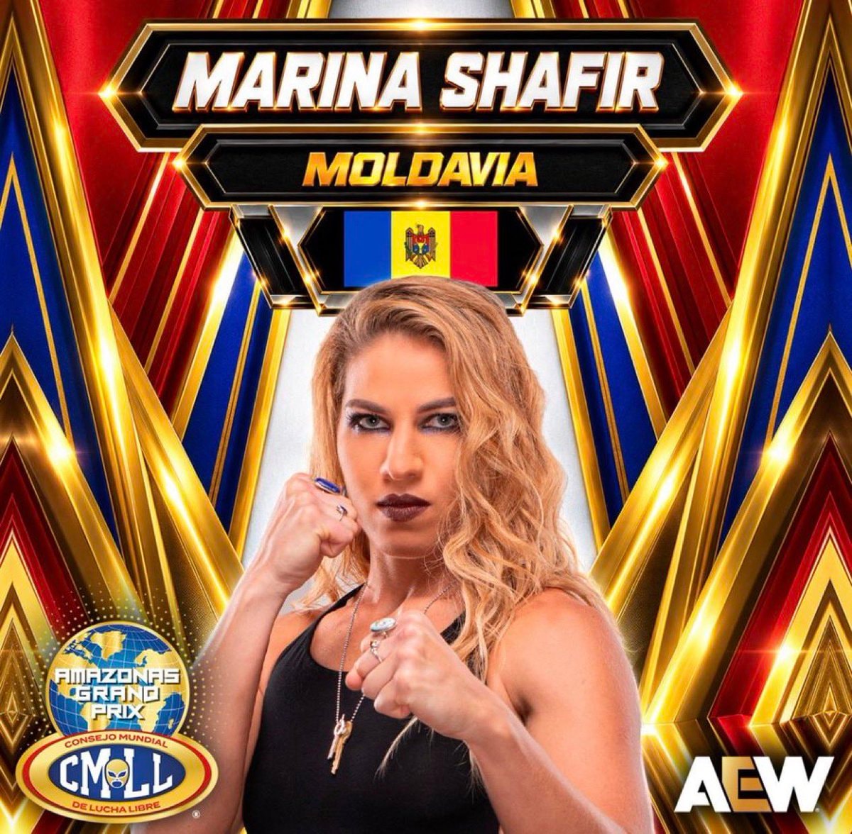 Marina Shafir CMLL Grand Prix replacement