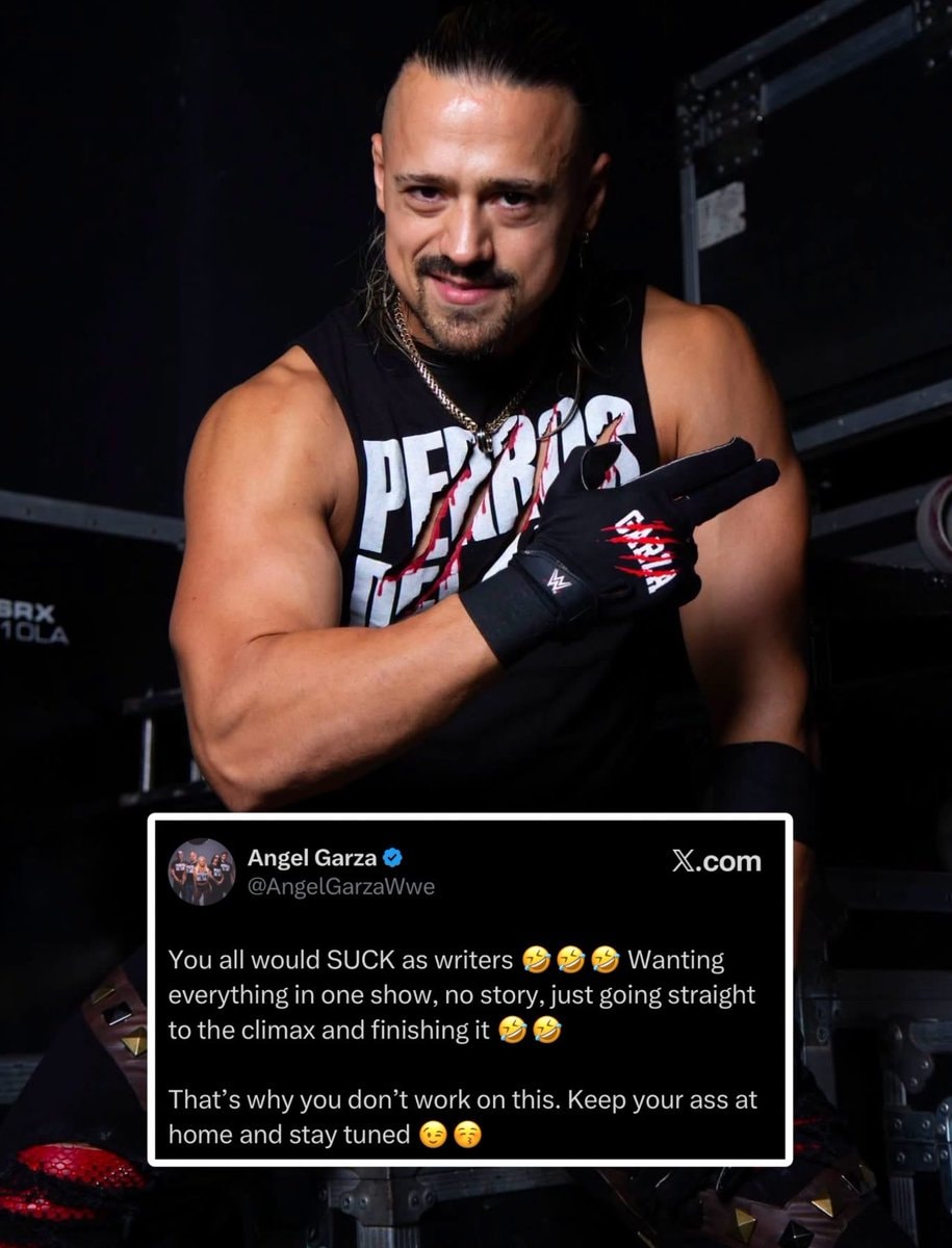 Angel Garza WWE rant