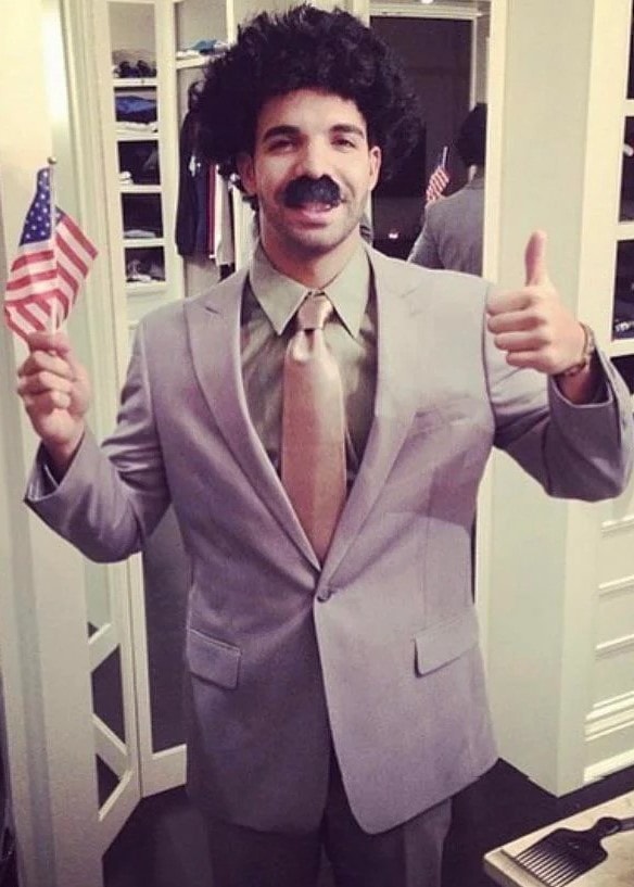 Drake Borat Halloween