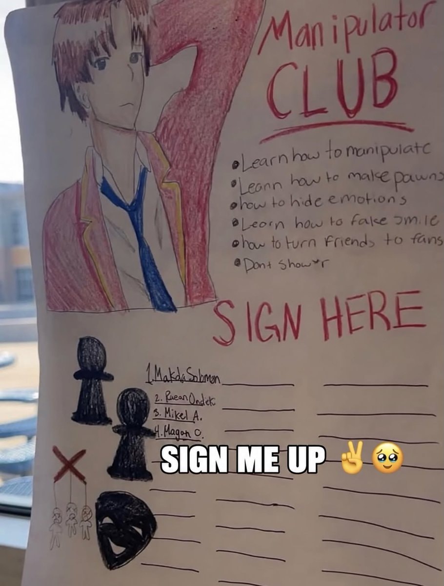Manipulator CLUB signup
