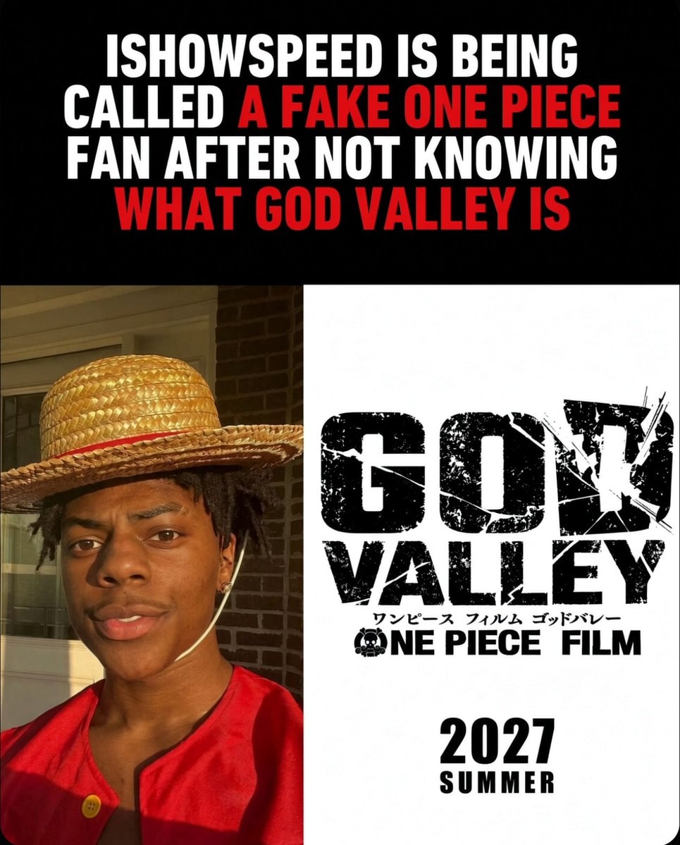 IShowSpeed Monkey D. Luffy ONE PIECE FILM